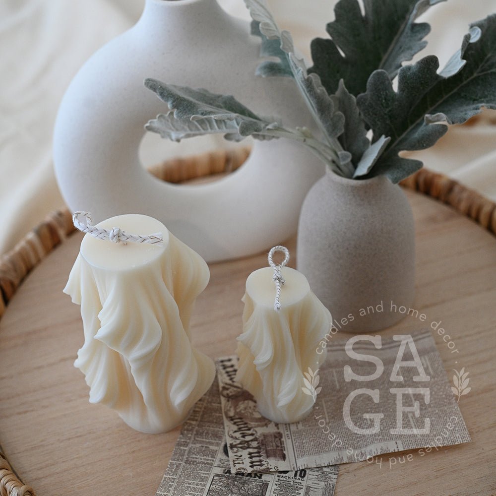 Crested Set Candle - Sage