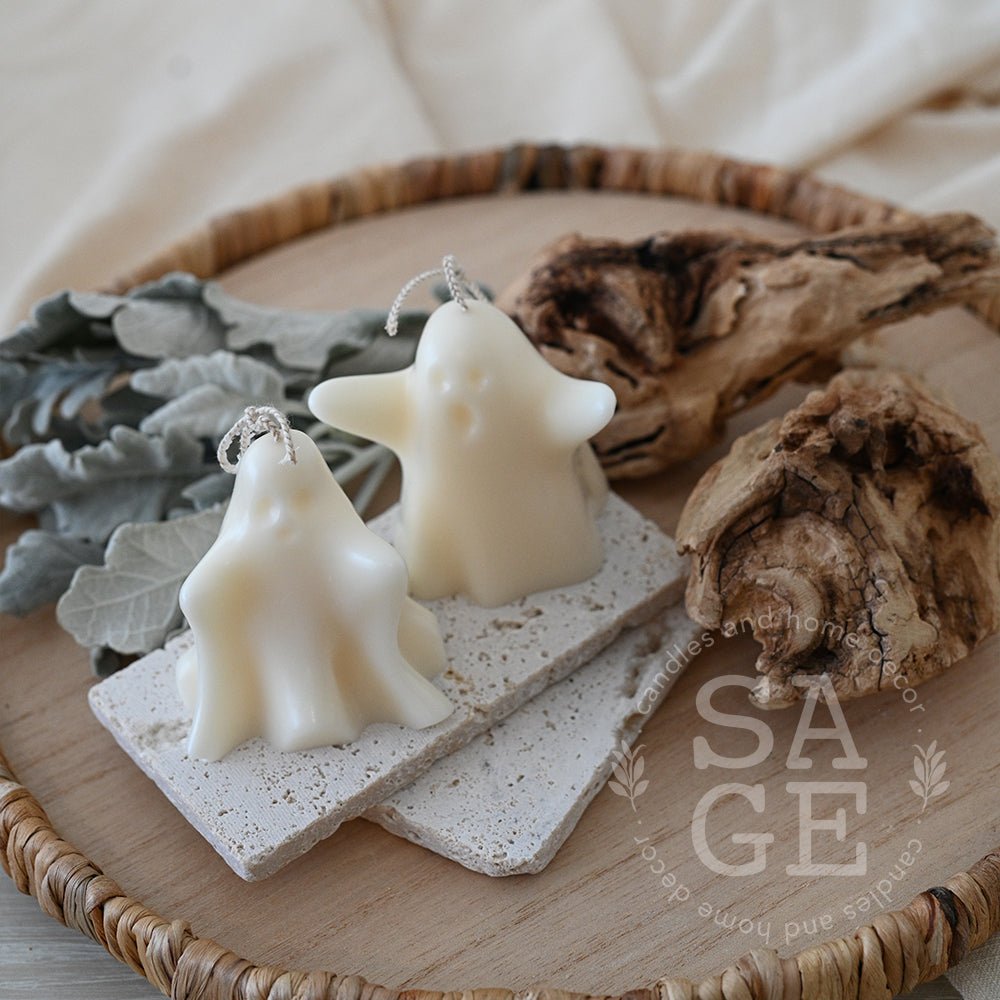 Ghost Set Candle - Sage